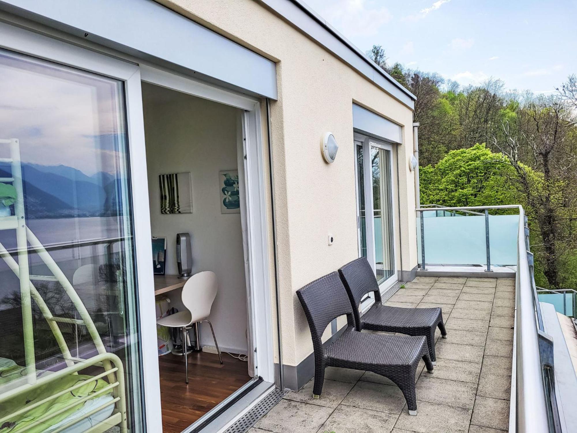 Apartment Vista Lago Maggiore 1-Floor Left By Interhome Gambarogno Екстериор снимка