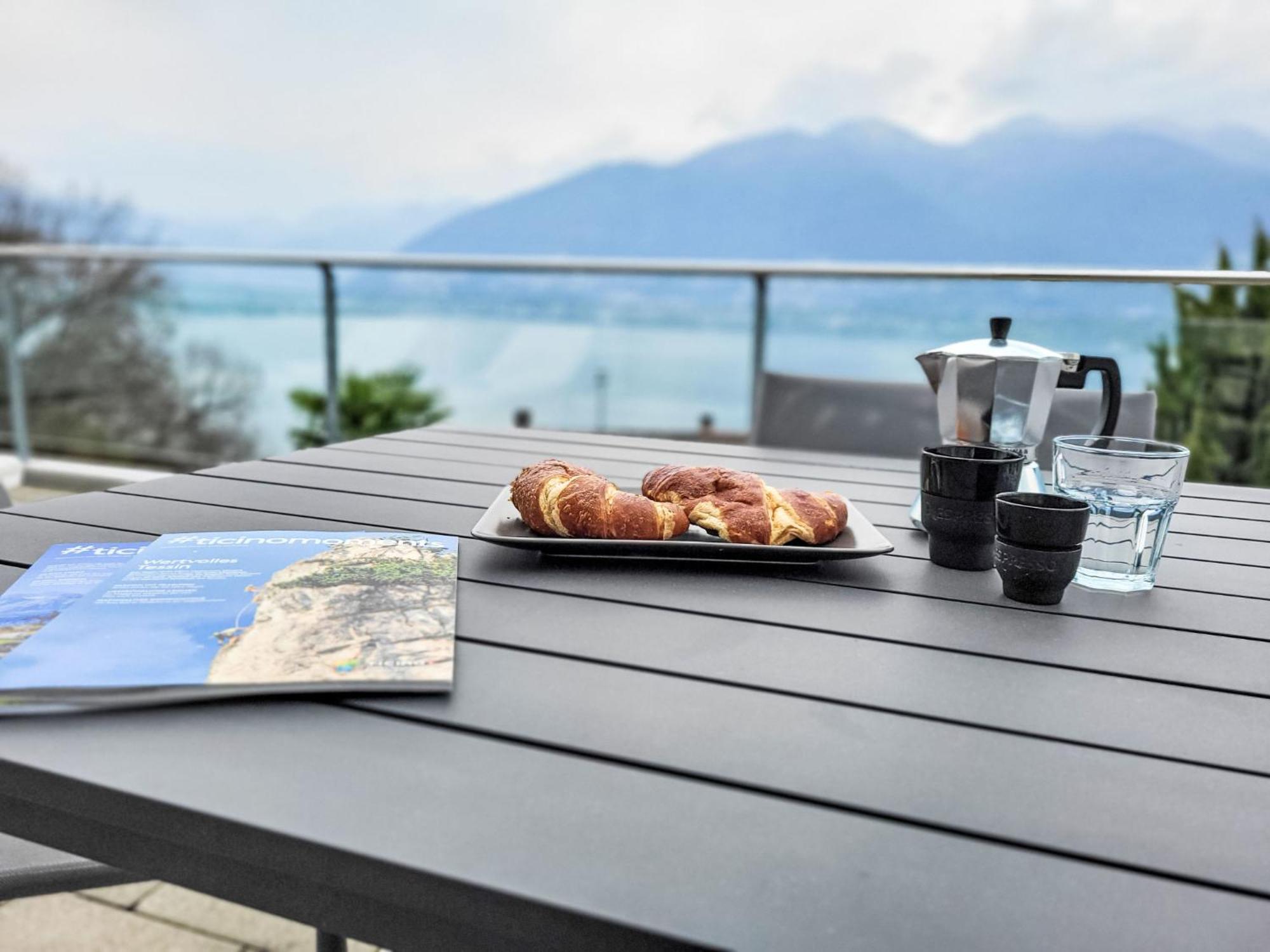 Apartment Vista Lago Maggiore 1-Floor Left By Interhome Gambarogno Екстериор снимка