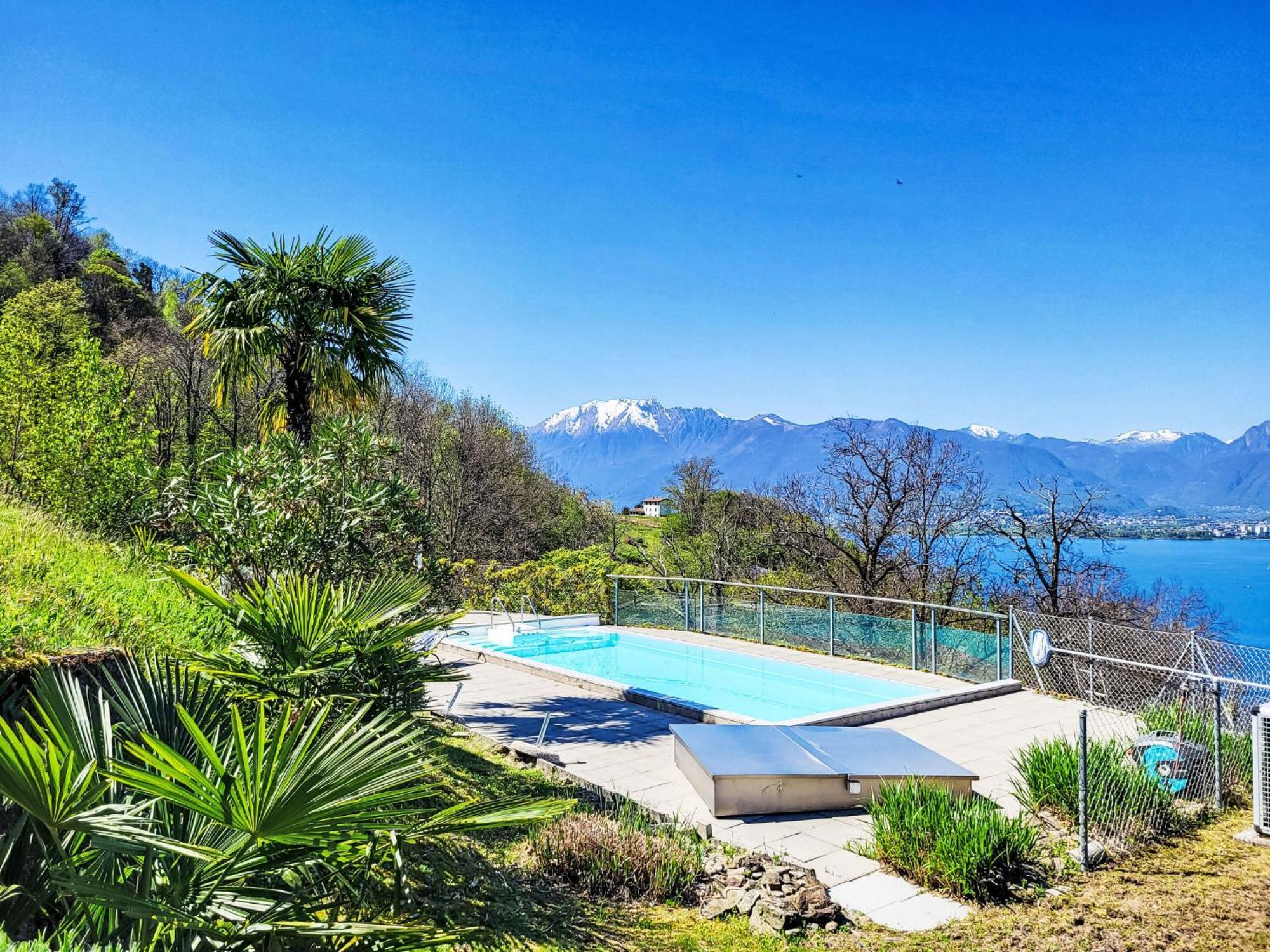 Apartment Vista Lago Maggiore 1-Floor Left By Interhome Gambarogno Екстериор снимка